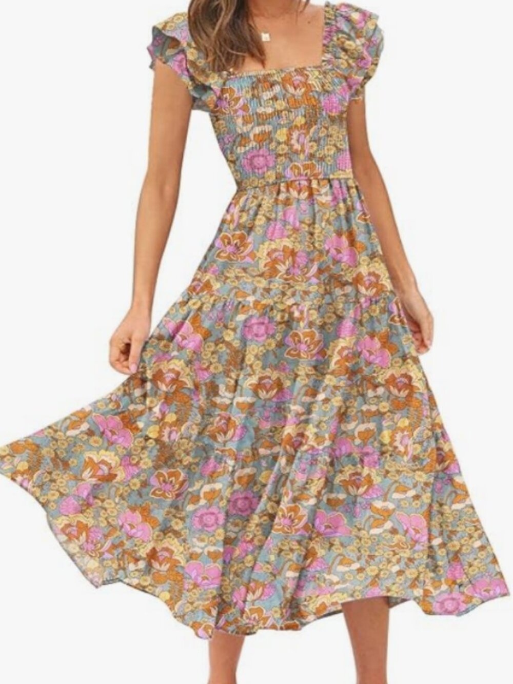 Women's Summer Floral Dress